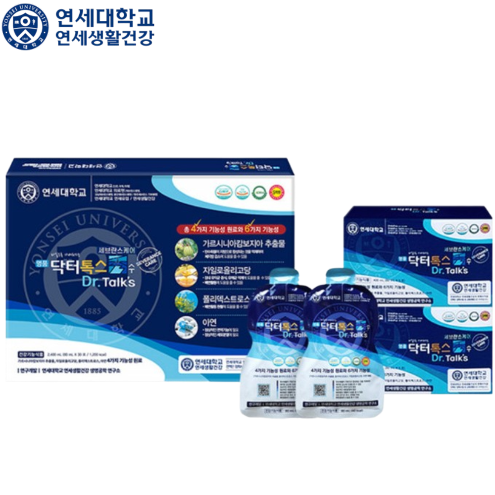 연세생활건강 명품 닥터톡스 수 80ml 30포 체지방 탄수화물 컷팅제 배변 면역력 장건강 - 상품 이미지