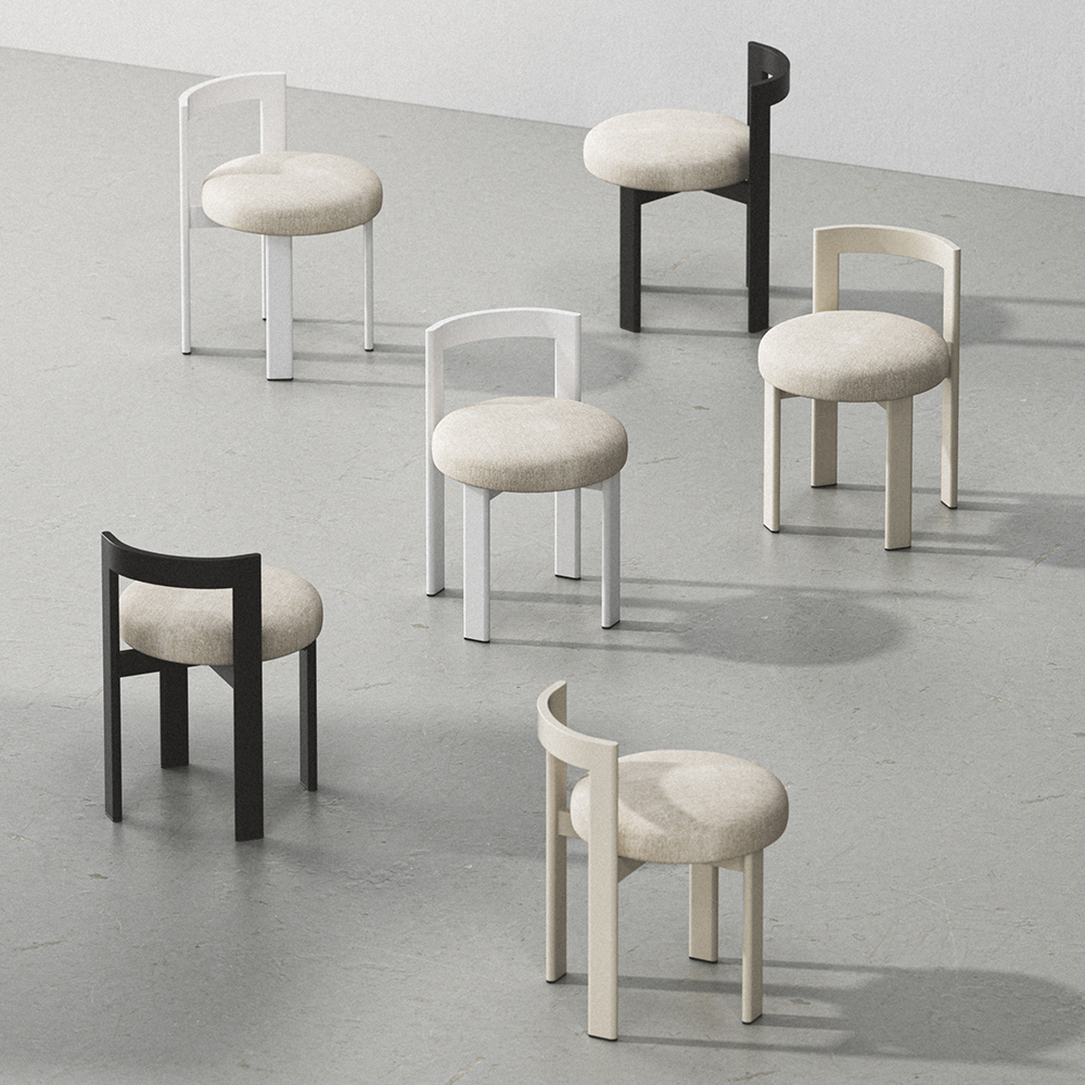 스툴 미니 디자인 낮은 인테리어 카페 의자 화장대의자 아크 스툴