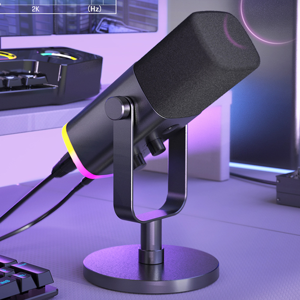 Fifine AM8 게이밍 유튜브 마이크 블랙