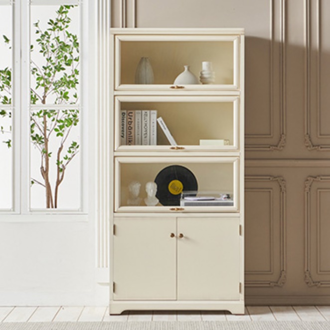 고급 거실유리장 클래식 유리진열장 엔틱장식장 빈티지장식장