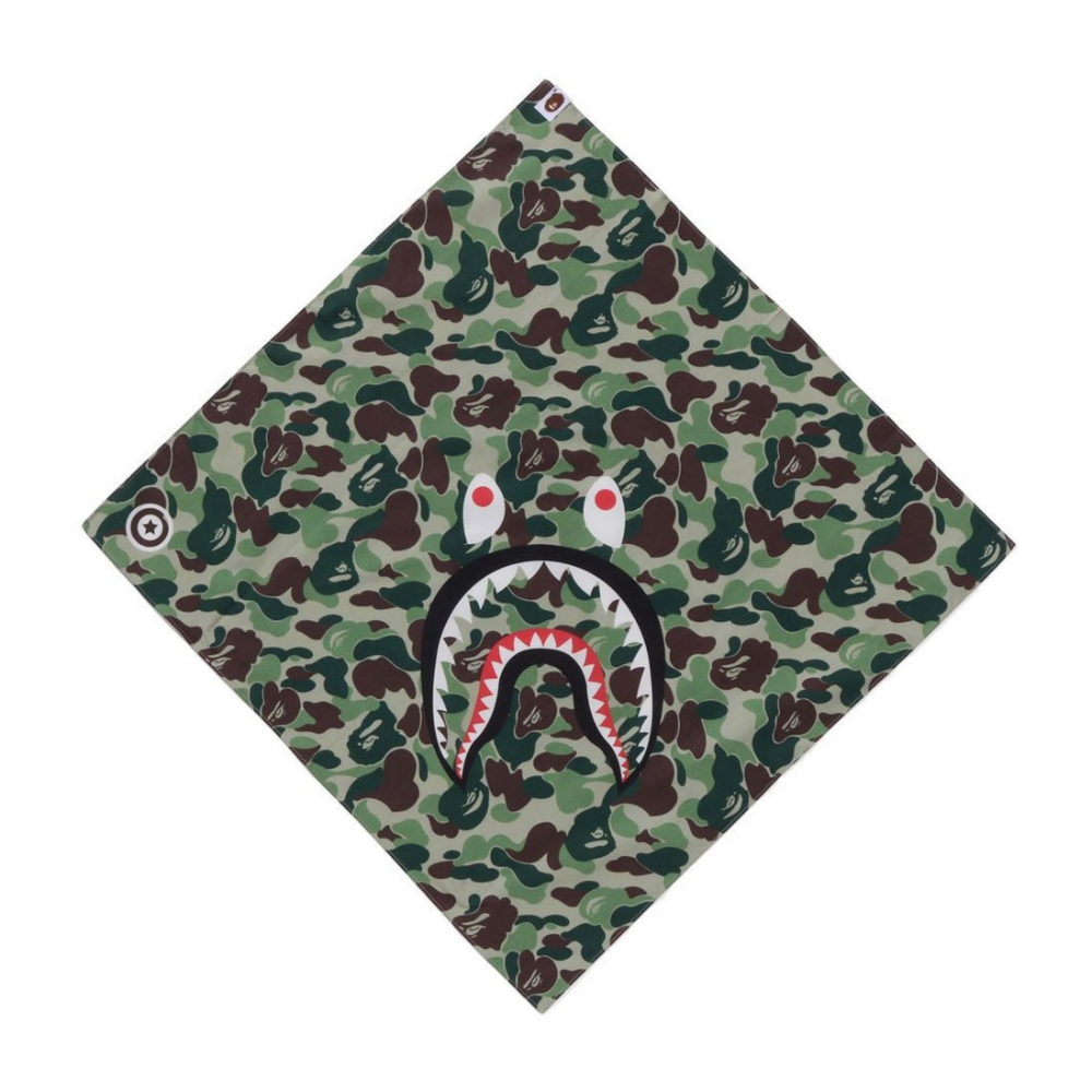 베이프 반다나 ABC CAMO SHARK BANDANA 1K70-182-045 - 상품 이미지