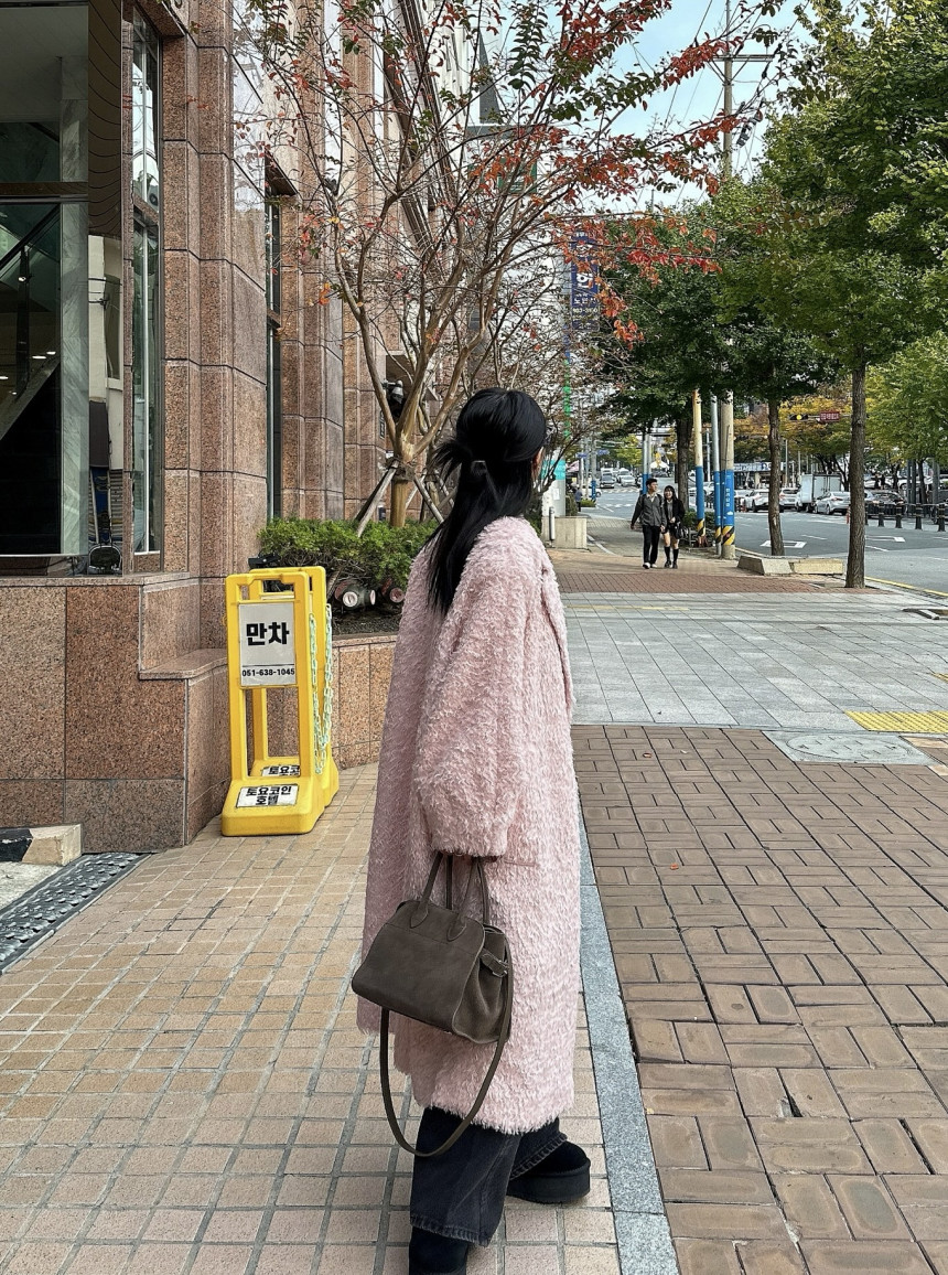 [얼죽코추천/러블리/디엠폭주] 푸들 퍼 벌룬 누빔 롱 코트 (2col) 상세 이미지 11