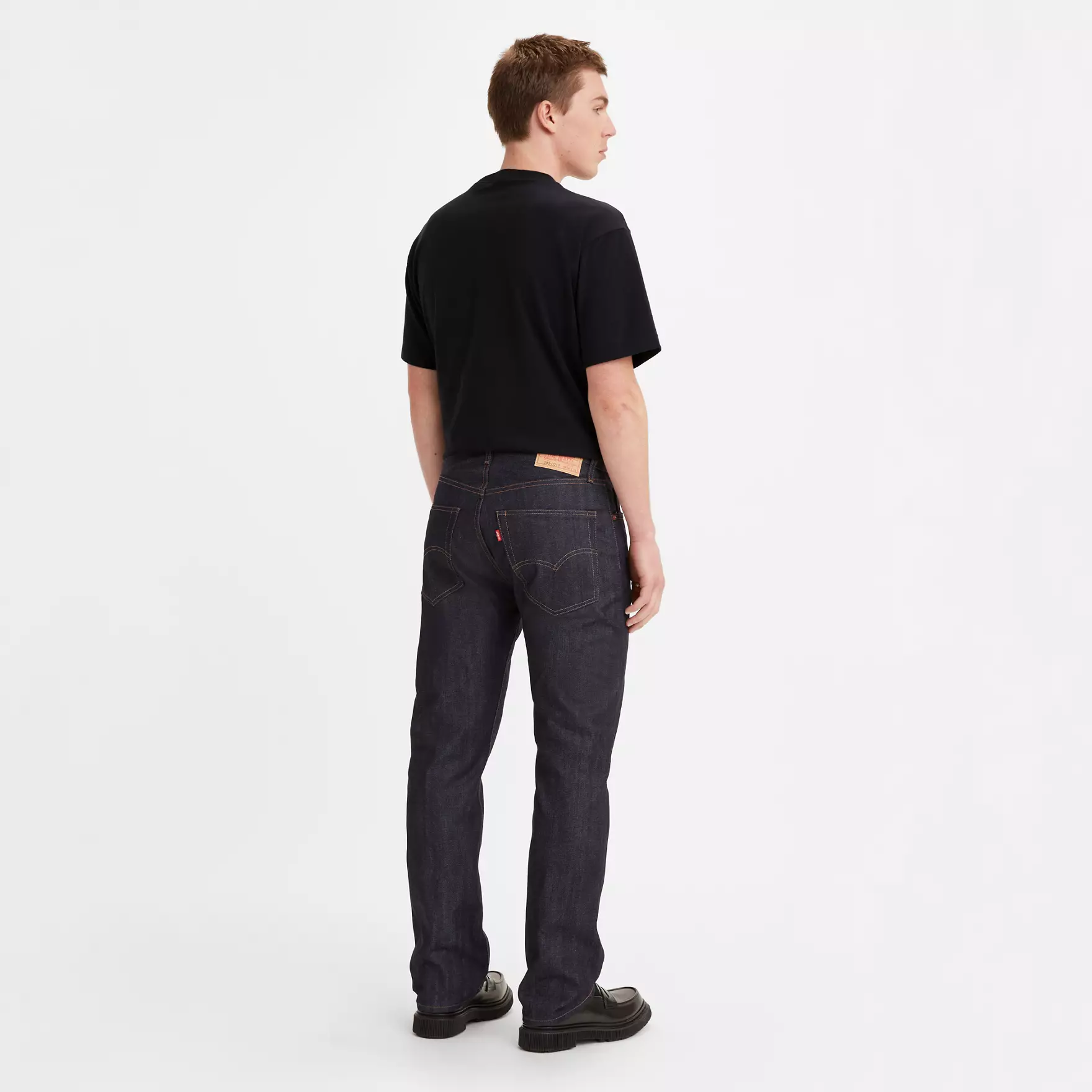 리바이스 빈티지 1967 505 레귤러 핏 셀비지 남성 청바지 Organic Rigid Selvedge - 상세 이미지 4
