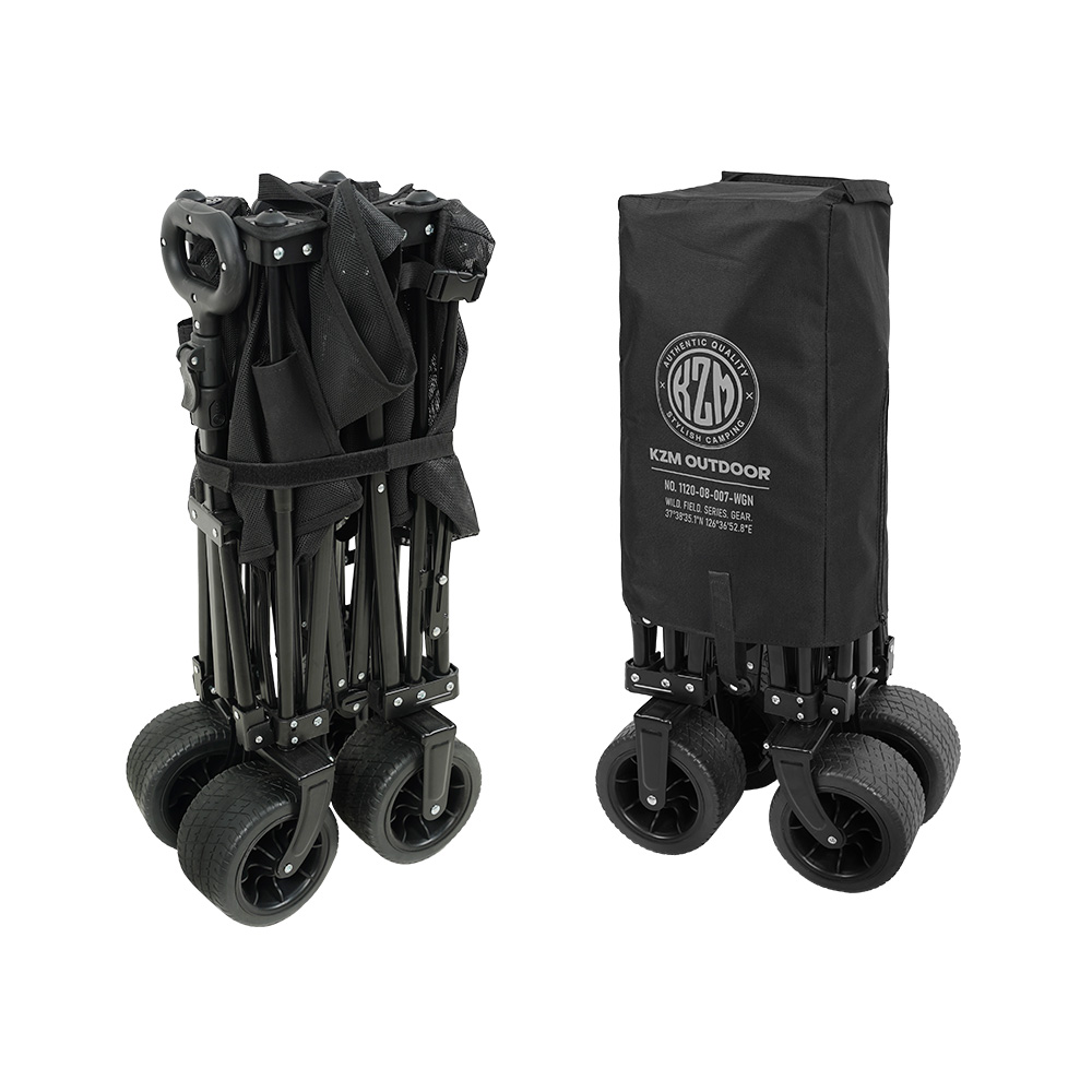 카즈미 필드 레노칸 웨건 캠핑카트 광폭바퀴 뒷문개방형