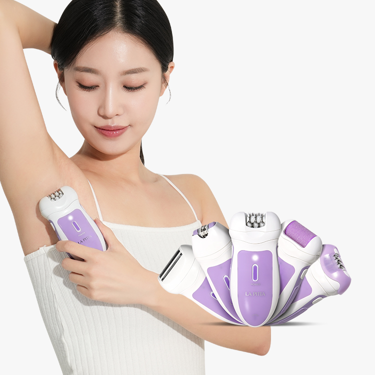라피타 저자극 5in1실크프로 가정용 제모기 모근제거기 여성면도기 제품 이미지