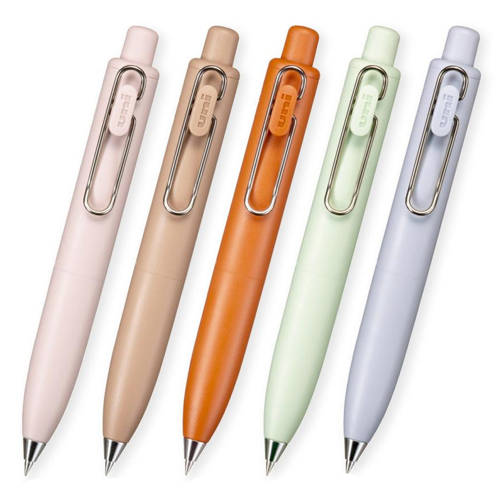 UNI 유니볼 원 P 볼펜 뚱카롱펜 0.38mm - 상품 이미지
