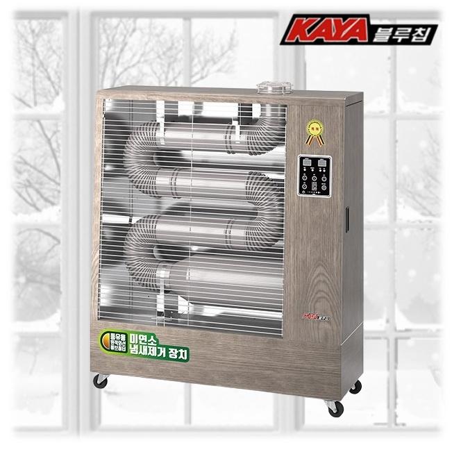 30평 주름관난로 석유 등유히터 돈풍기 오일튜브히터