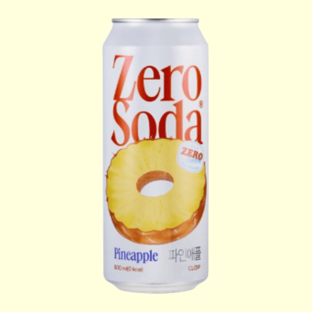 클룹 제로소다 파인애플 500ml 12캔 탄산음료 : 쇼핑사거리