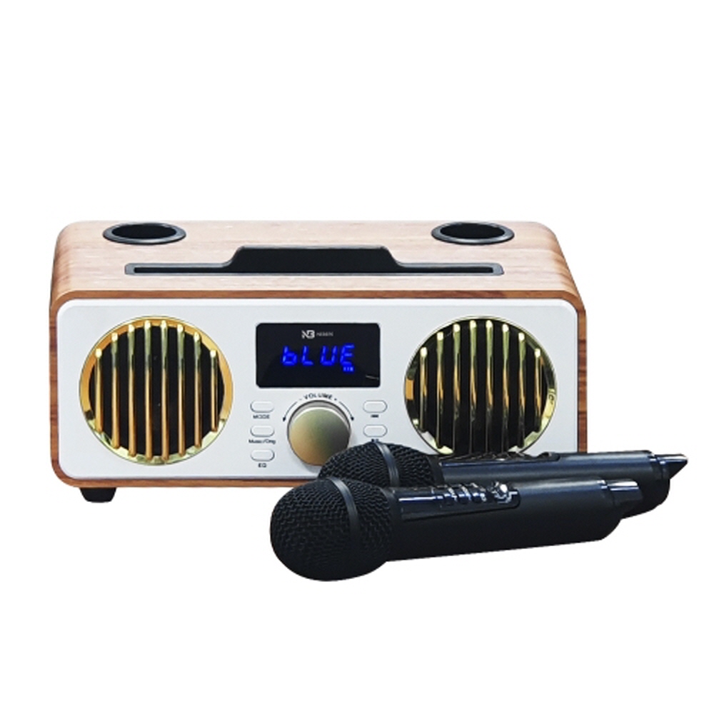 무선 블루투스 노래방 듀얼 마이크 마이크세트 SW-NBF9000 - 상세 이미지 2