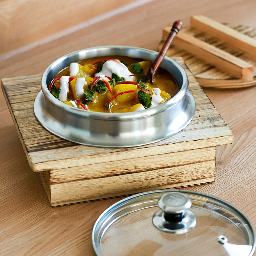 스텐 뚝배기 IH인덕션 통3중 된장 김치찌개 솥밥 달걀찜 폭탄계란찜 국밥 가정 주방 - 상세 이미지 2