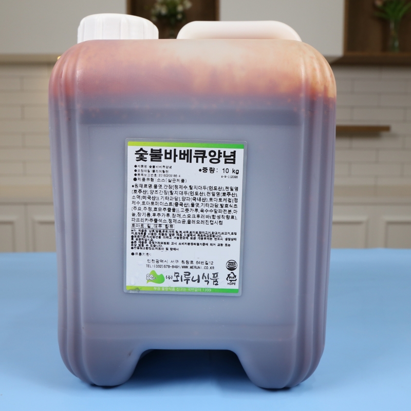 모두닭집 뫼루니식품 숯불바베큐양념 순한맛 10KG 숯불바베큐소스 - 상세 이미지 4