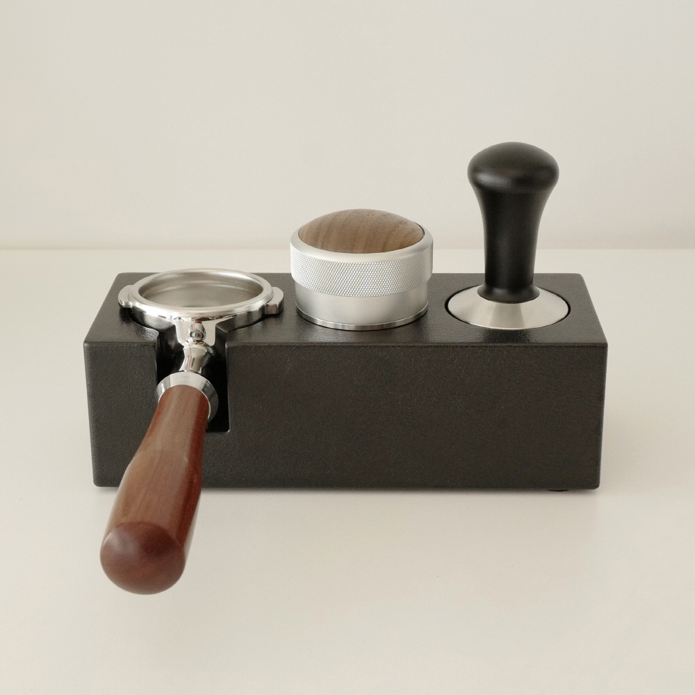 RCW 커피 블랙 템퍼 58.5mm 카페 브레빌 드롱기 탬퍼 탬핑