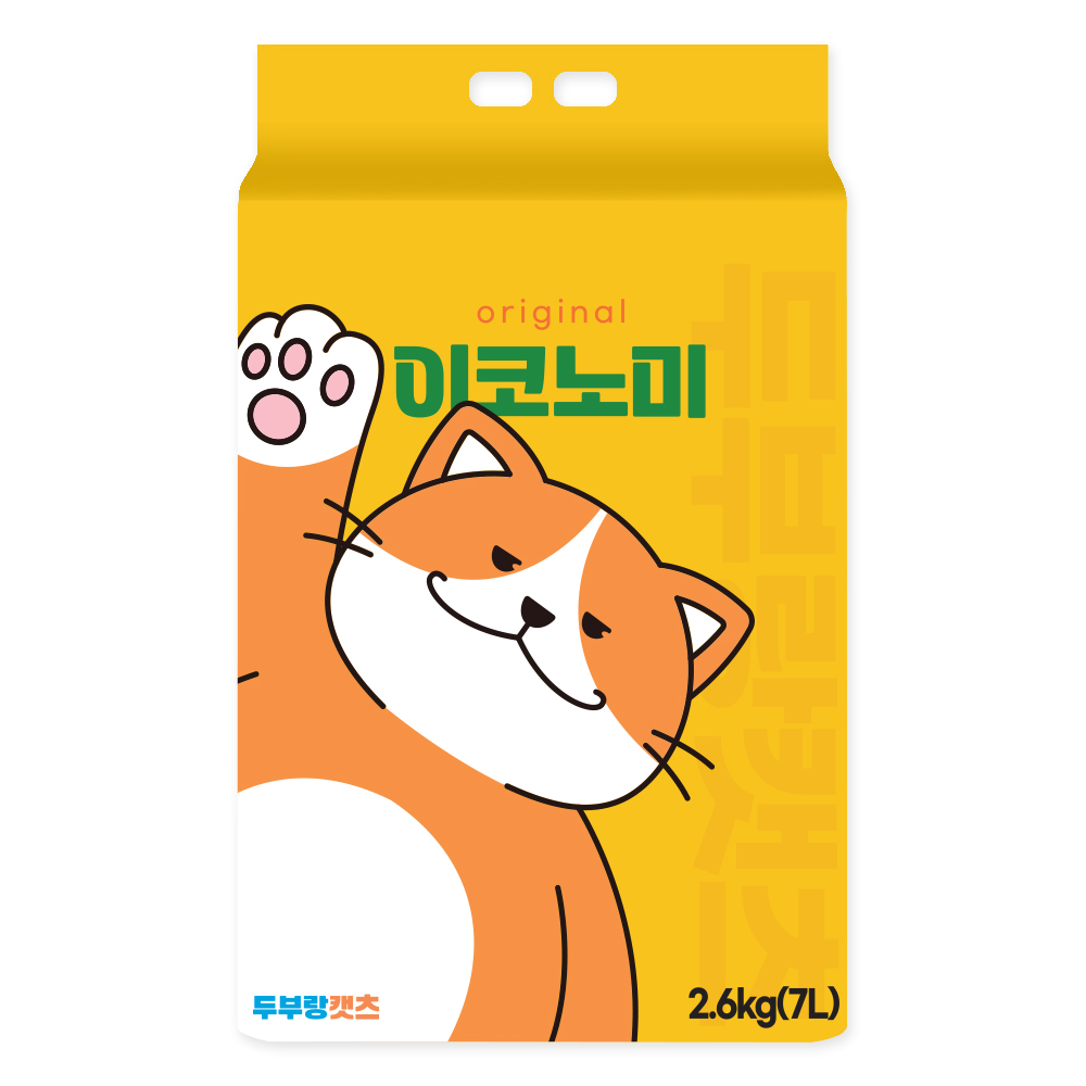 두부랑캣츠 이코노미 오리지날 2.6kg - 상품 이미지