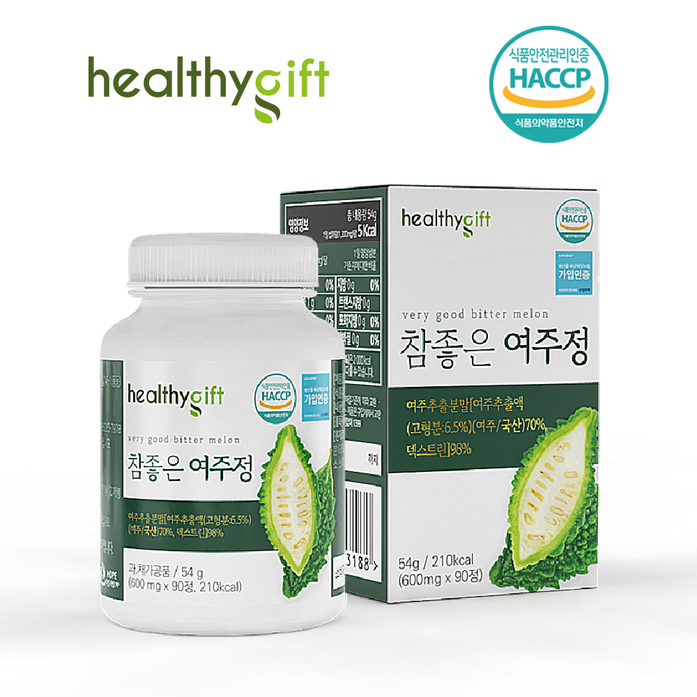 참좋은 여주정 국내산 식약처 HACCP 인증 90정, 1개 - 메인 이미지