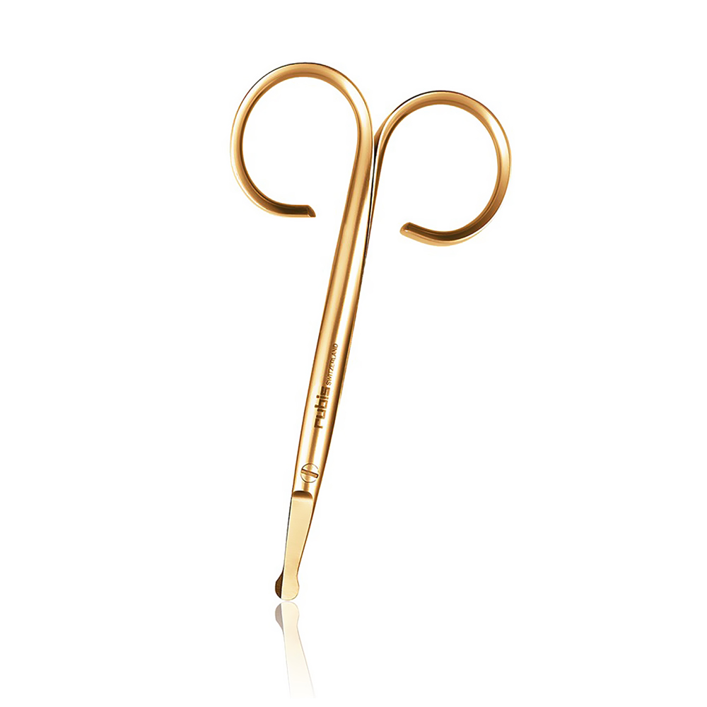 루비스 PRESTIGE SCISSORS ROUNDED DUCK GOLD 1F009 (콧털가위) - 상세 이미지 3