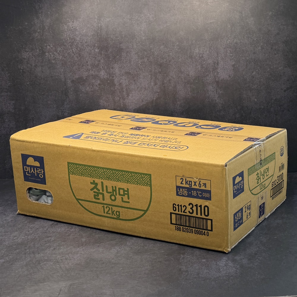 면사랑 칡냉면 사리 냉면면 업소용 비빔 물 냉면 사리 2kg, 1개 - 상세 이미지 4