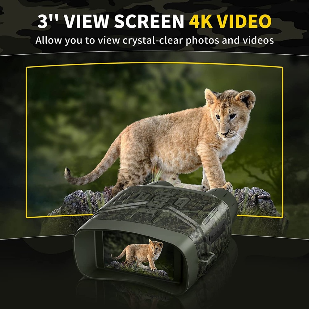 NV4000 4K UHD 야간 투시경 풀세트 선명하게 보이는 고급 야간 망원경 - 상세 이미지 4