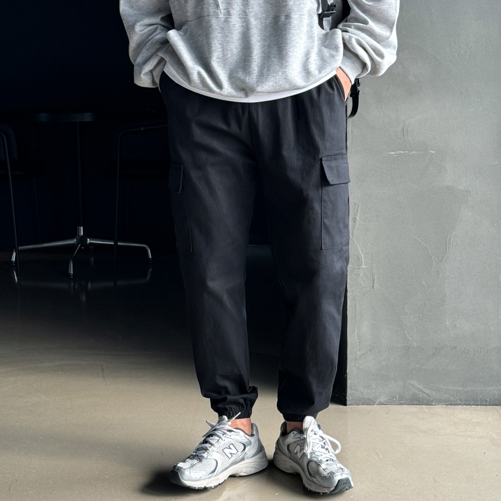 1+1 건빵바지 카고조거팬츠 이미지 8