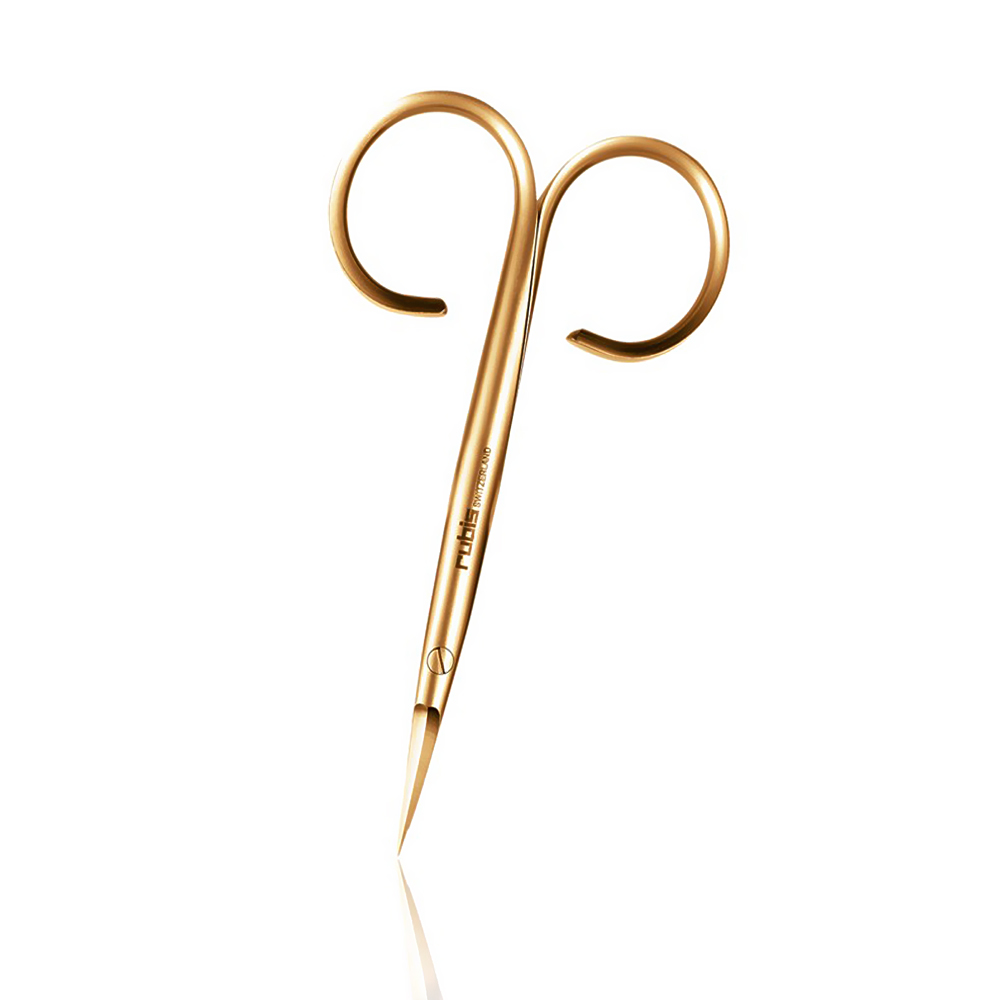 루비스 PRESTIGE SCISSORS CURVED COLIBRI GOLD 1F006 (눈썹 및 큐티클) - 상세 이미지 3