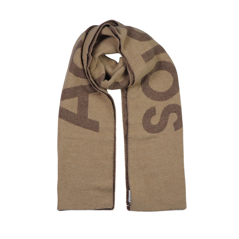 아크네스튜디오 자카드 로고 투톤 울 머플러 CA0154 640