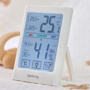 아가짱 백라이트 아기 신생아 디지털 온습도계 미니 실사용 후기 | 효과 있을까? - 상품 이미지 3