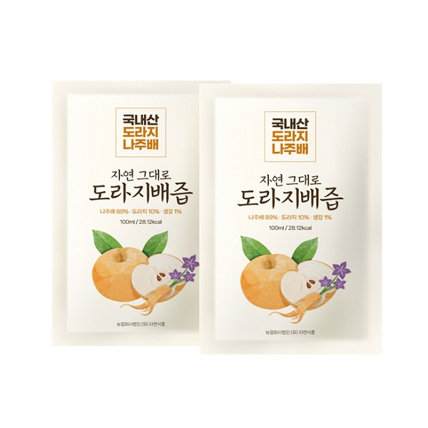 [주식회사 제이에이치월드] 자연그대로 도라지배즙 총120팩(4박스, 100ml X 30팩) : 롯데홈쇼핑.