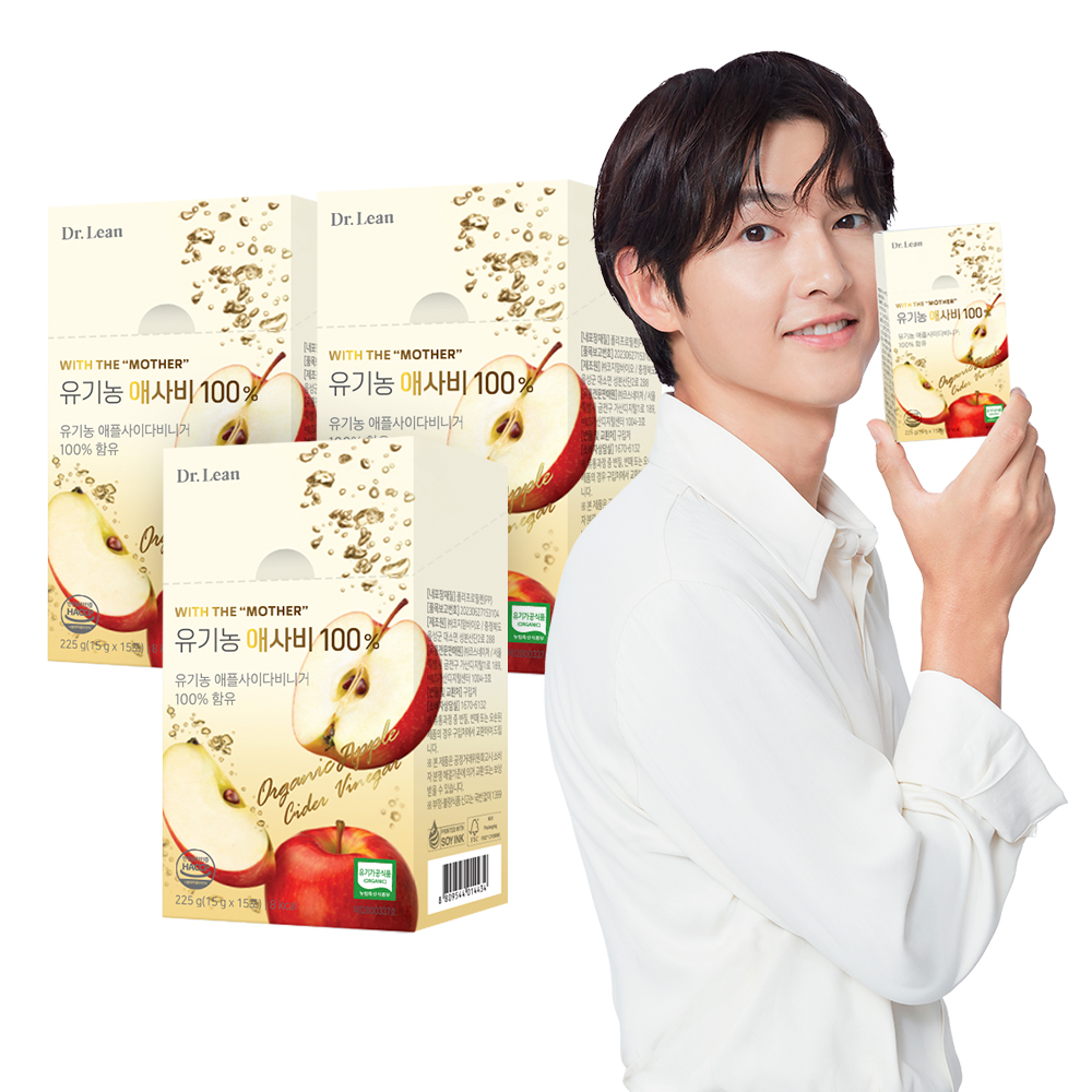[3박스] 닥터린 유기농 애사비 100% 애플사이다비니거
