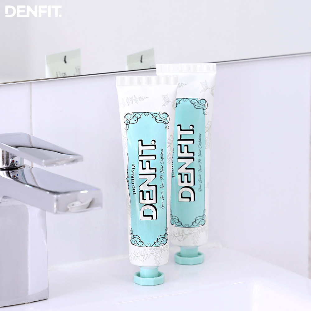 DENFIT 덴핏 리프레쉬 쿨브리즈 고불소 치약 120g 구취케어 치과치약 (+낱개 칫솔 2P 증정) - 상세 이미지 5