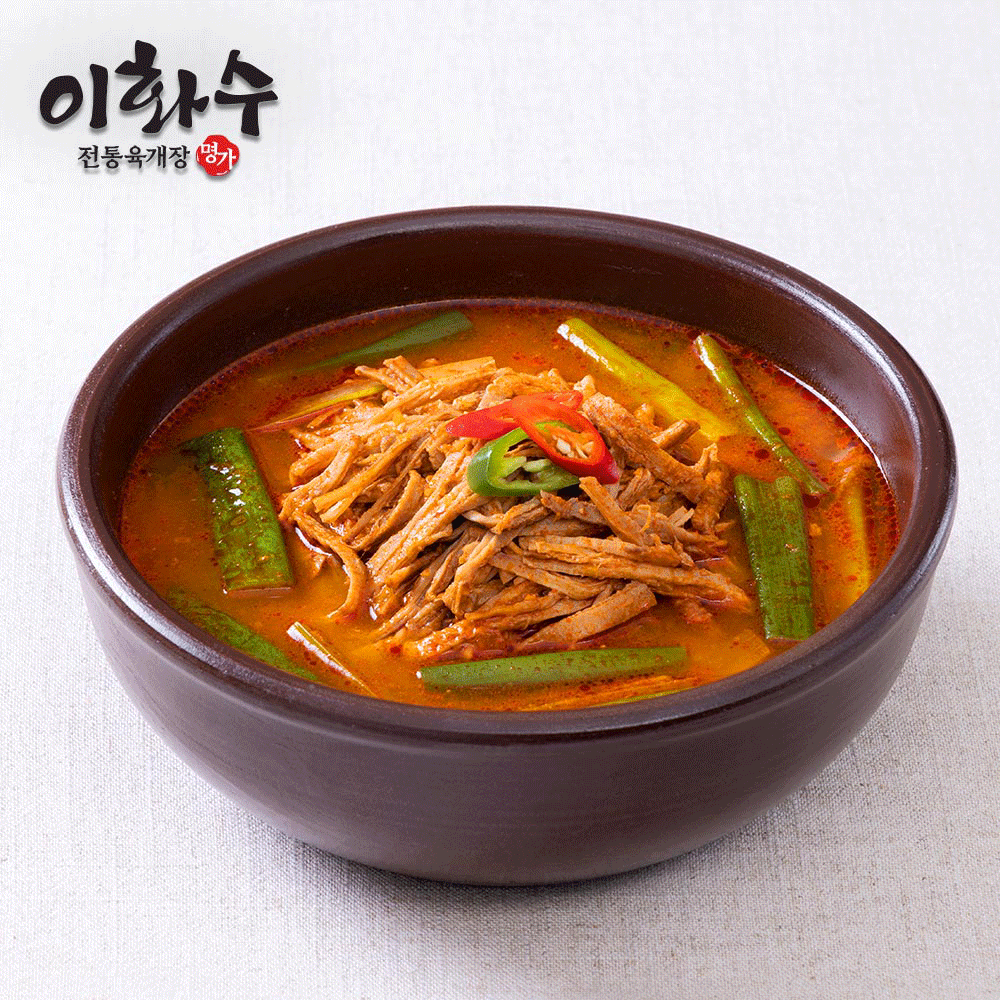 이화수 일품육개장 옛맛육개장 사골육수 10팩 - 상세 이미지 2