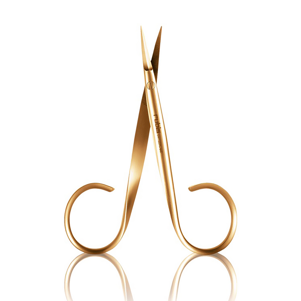 루비스 PRESTIGE SCISSORS CURVED COLIBRI GOLD 1F006 (눈썹 및 큐티클) - 상세 이미지 2