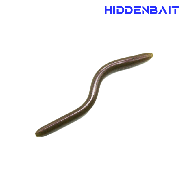 히든베이트 에르사 프리리그 배스웜 배스낚시 소프트베이트 H006 GRAY RED BLACK, 12.7cm(5인치) - 상세 이미지 5