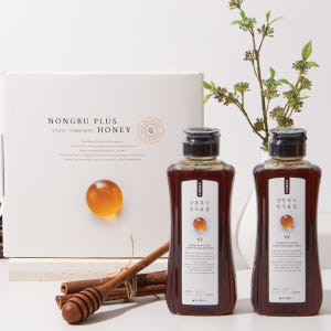 국산 토종꿀 아카시아꿀 잡화꿀 500g 2종 선물세트 농부플러스 맛있게 먹은 솔직 후기 - 상품 이미지 3