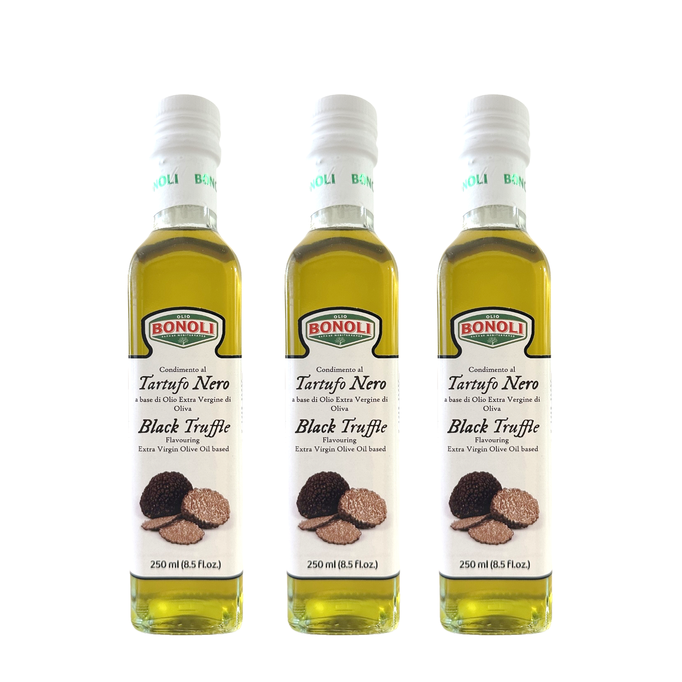 보노리 엑스트라버진 블랙 트러플 올리브오일(트러플 추출물 함유) 250ml, 3개 - 상품 이미지