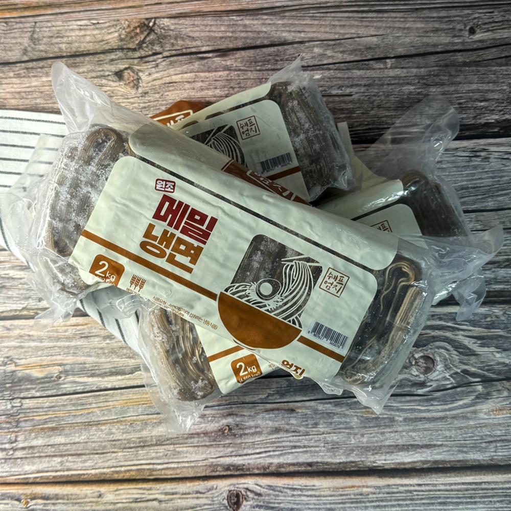 엄지 메밀냉면 사리 업소용 냉면면 물 비빔 평양냉면 2kg, 10개 - 상세 이미지 4