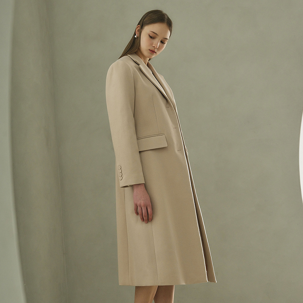 HAILEY Single tailored coat (AW Hainsworth)_pink 이미지 4