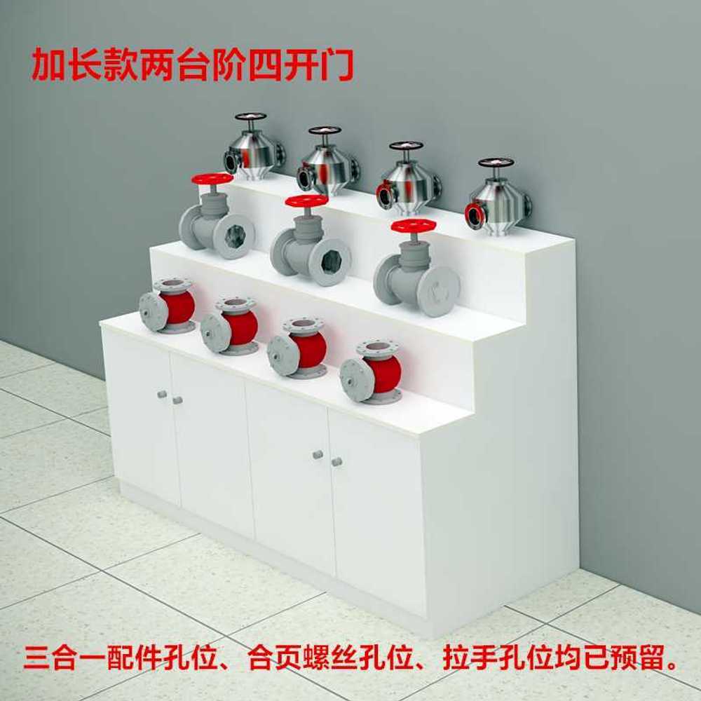 계단식 진열대 디스플레이 가판대 받침대 소품 3단 80x60x100cm - 상세 이미지 4