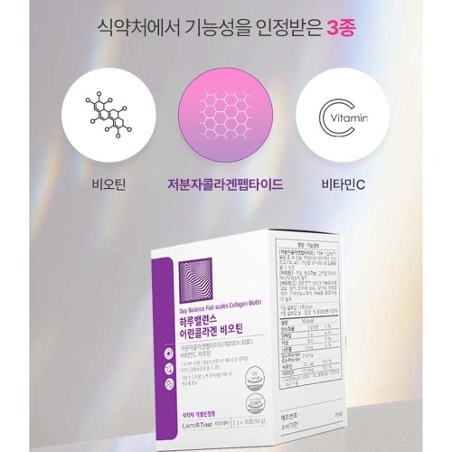 모발콜라겐 저분자 어린콜라겐 펩타이드 초저분자 비오틴 피쉬 마시는가루 30포, 2개 - 상세 이미지 2