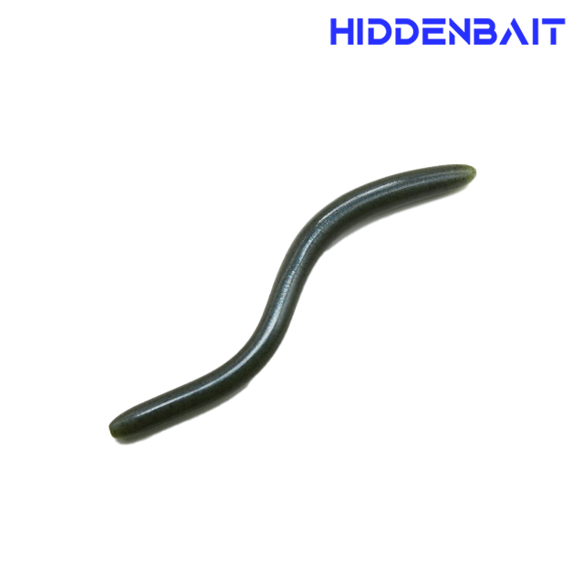 히든베이트 에르사 프리리그 배스웜 배스낚시 소프트베이트 H006 GRAY RED BLACK, 12.7cm(5인치) - 상세 이미지 4