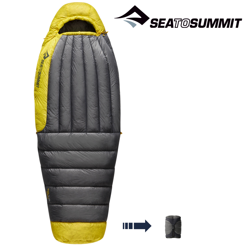 씨투써밋 스파크 4도 레귤러 구스다운 유니섹스 850필파워 초경량침낭 캠핑 백패킹침낭 니오정식