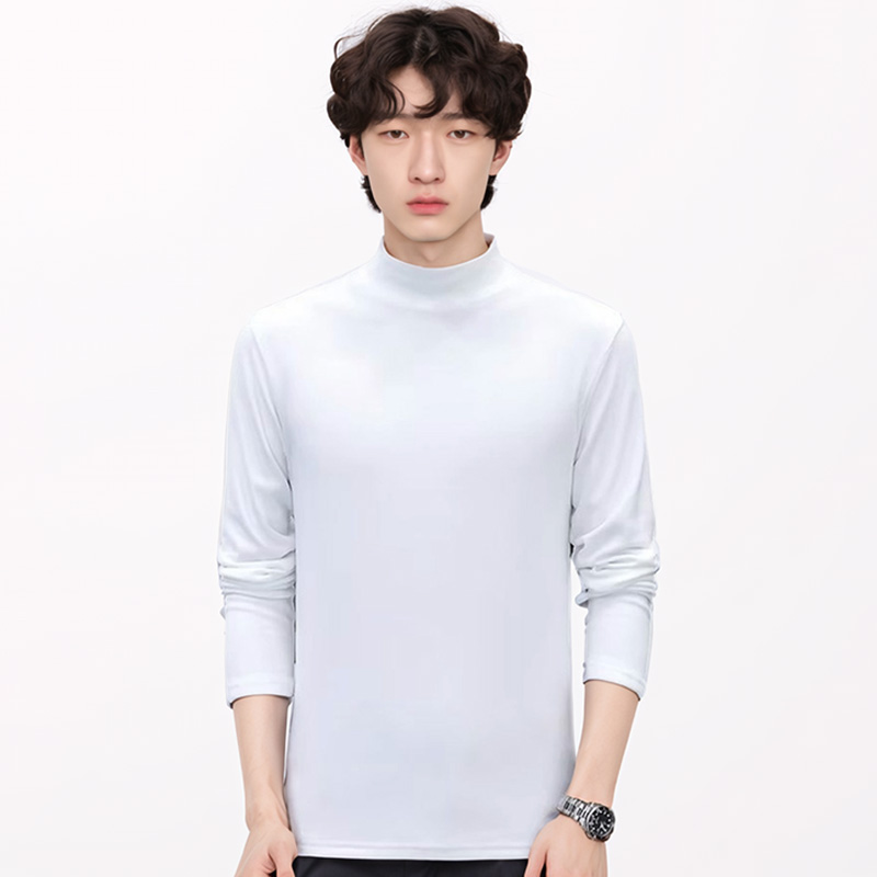 2중 기모 남자 목티 발열기모 폴라티 - 상세 이미지 3