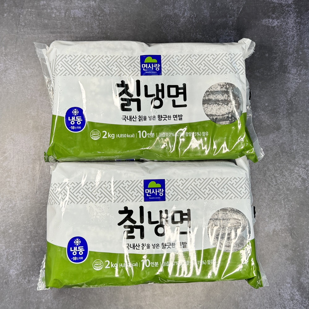 면사랑 칡냉면 사리 냉면면 업소용 비빔 물 냉면 사리 2kg, 1개 - 상세 이미지 2