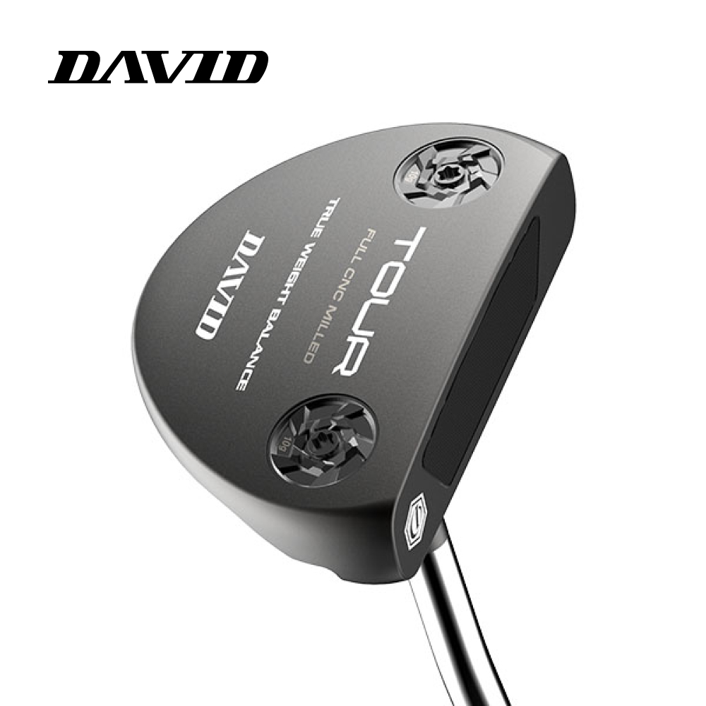 데이비드 프리미엄 투어 말렛 퍼터 반달 남성 여성 퍼트 - 상품 이미지