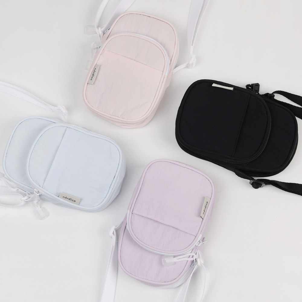 노르디코 초등핸드폰가방 키즈핸드폰가방 초등메신저백 아기크로스백 국내제조