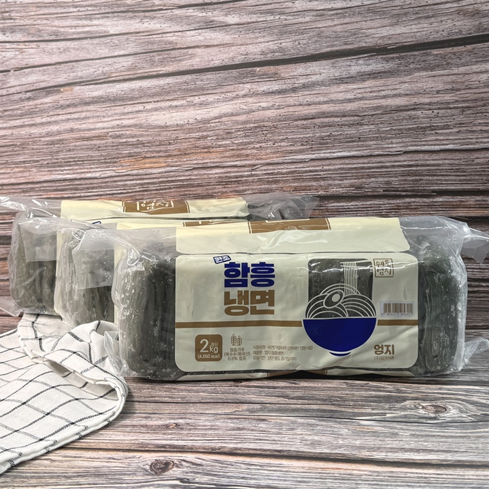 엄지 함흥냉면 사리 냉면면 업소용 물냉면 비빔냉면 2kg, 10개 - 상품 이미지