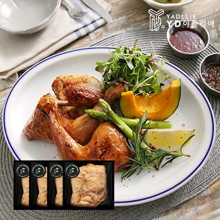 [야들리애] 국내산 후라이드/오븐 옛날 반마리 치킨 270g, 2개+2개