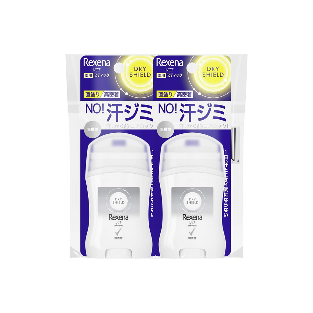 땀냄새 레세나 스틱 무향성 제한제 노 아세지미 20g x 2개 : 유메재팬