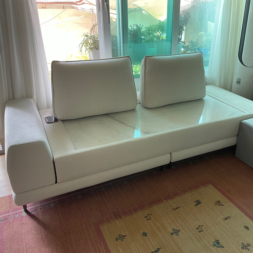 가보건강침대 황토 밀양흙침대 세라믹볼 세라믹스 돌침대 소파 패브릭 등쿠션 F비에르SE