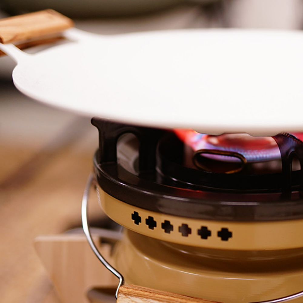 트루버 우유니 그리들 케이스 손잡이 포함 컬러 캠핑 고기 불판 솥뚜껑 삼겹살 그릴 팬