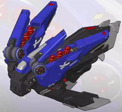 RG MG 1/100 핵 에너지 배낭 소장 로봇 키트 조립 모델 액세서리 - 상세 이미지 3