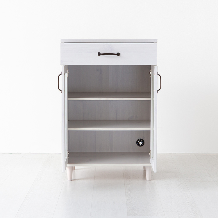 레탄토 서랍문 수납장 CHM9060 600x400x900mm, 2단, 화이트파인베니어 7238.5277 - 상세 이미지 2